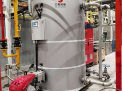 立式燃气热水锅炉工程案例